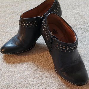 Sofft Black Leather Booties size 8